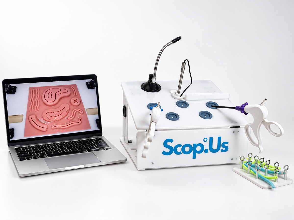 The Endo Trainer: Complete Laparoscopic Simulator Box with HD Camera