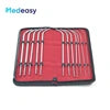 12 Pieces Stainless Steel Urethral Sounds Sets, Hegar Dilator Kit