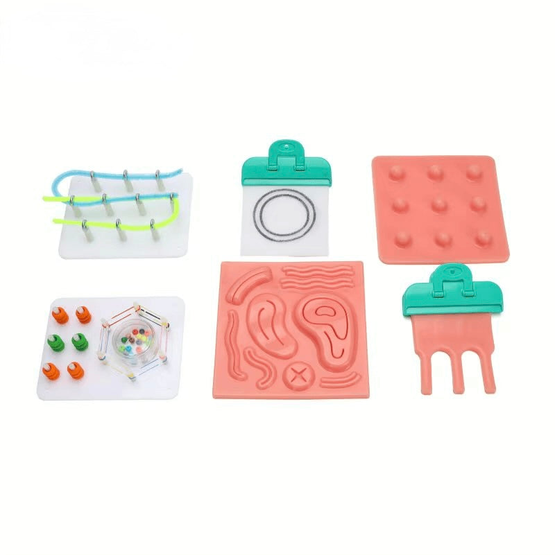 Professional Laparoscopic Simulator Box - Complete Endo Trainer with Multiple Training Modules