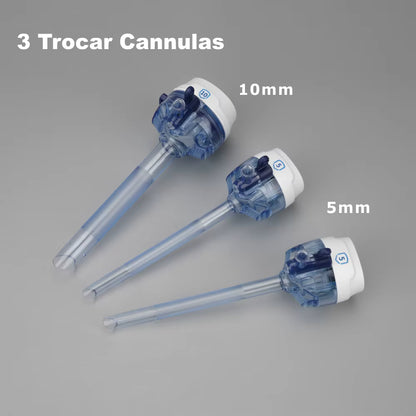 Complete Laparoscopic Training Suite: HD Camera, Precision Instruments & 8-Module Skill Kit