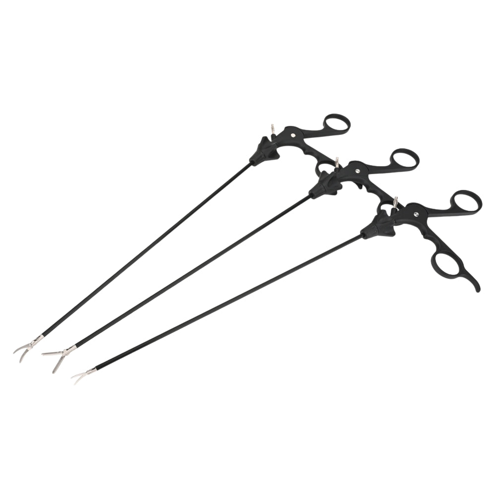 Laparoscopic Training Instruments: 4-Piece Ergonomic Forceps & Scissors Set