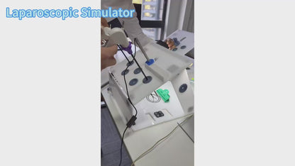 Professional Laparoscopic Simulator Box - Complete Endo Trainer with Multiple Training Modules